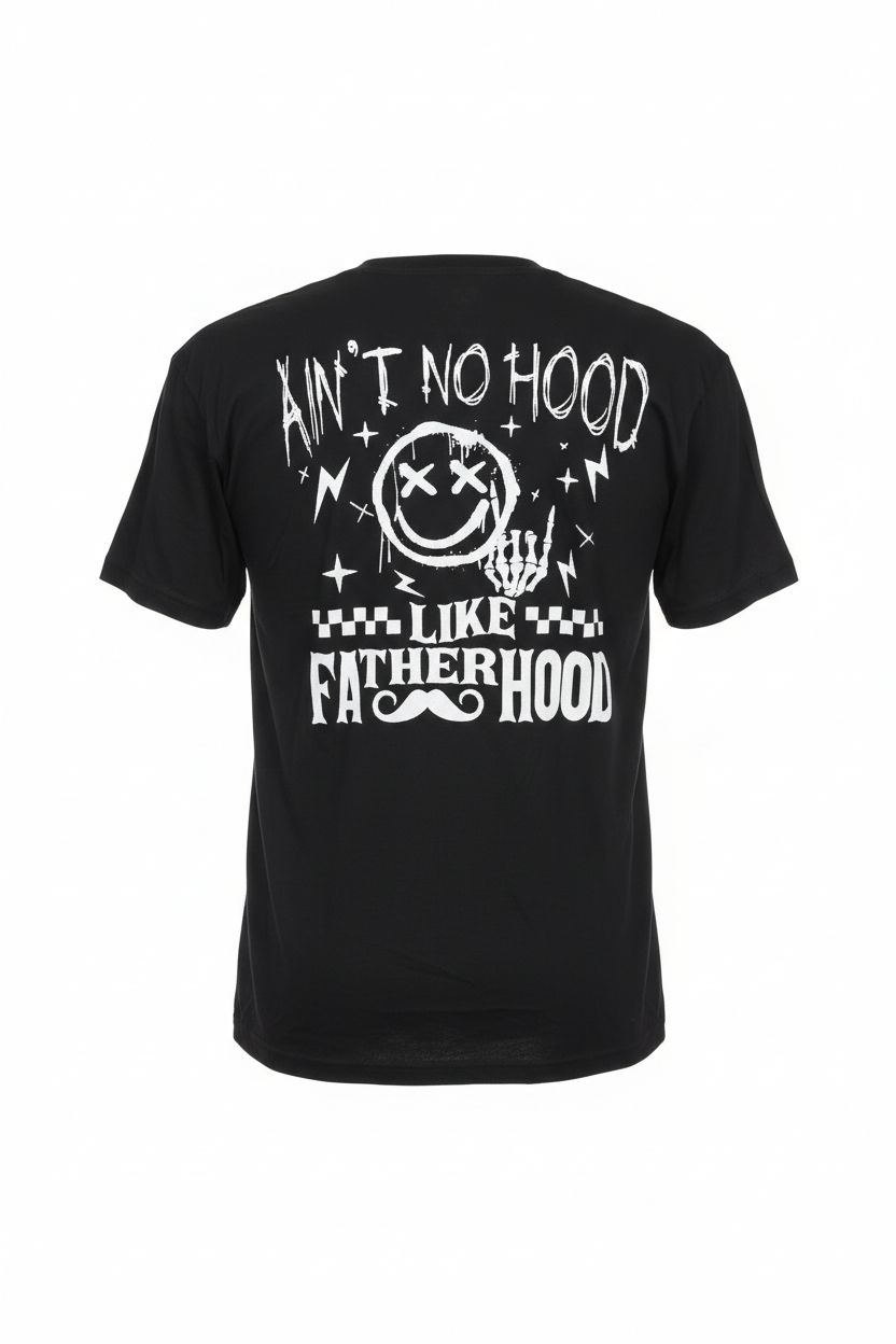T-Shirt-Fatherhood Black