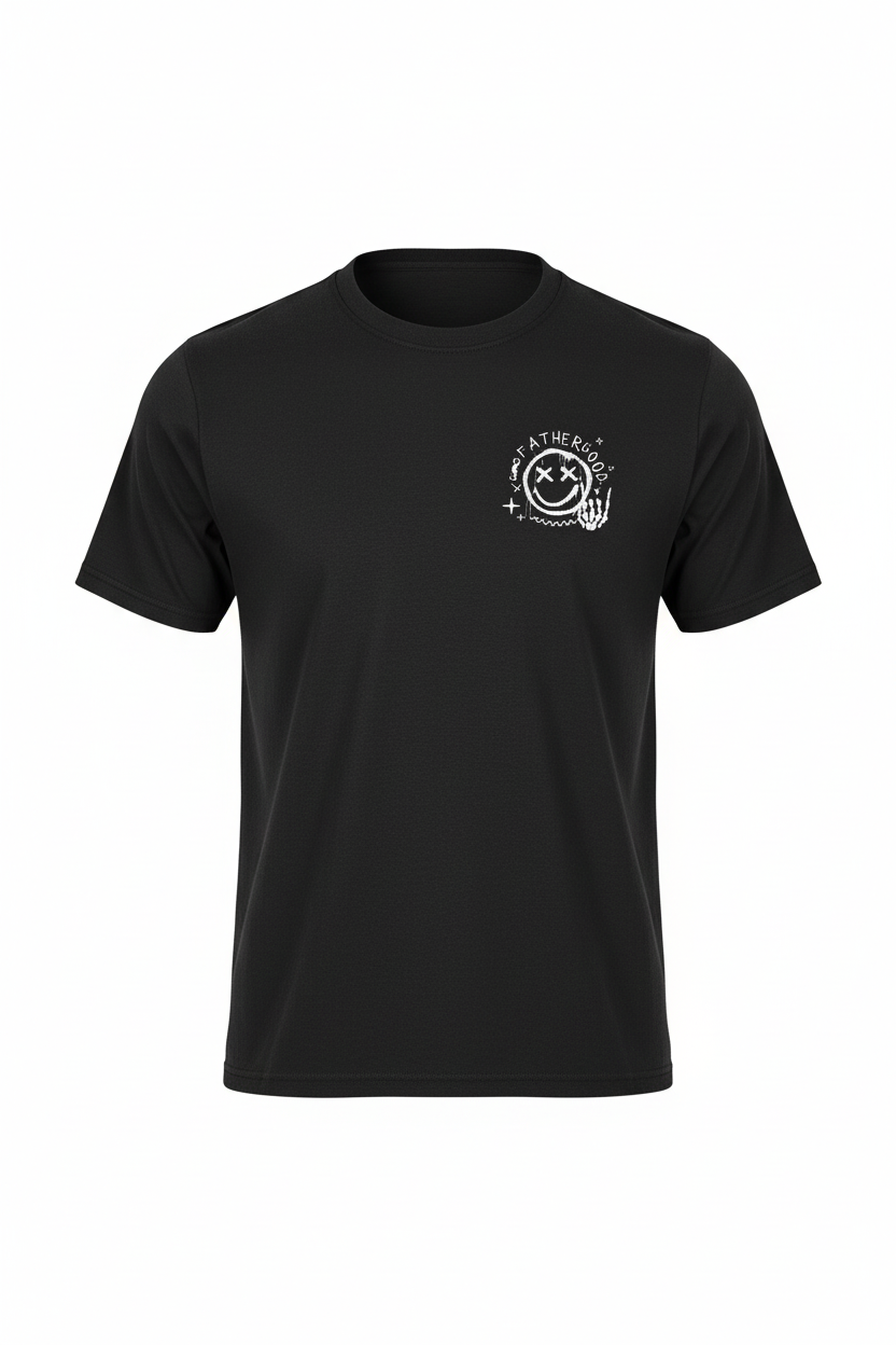 T-Shirt-Fatherhood Black