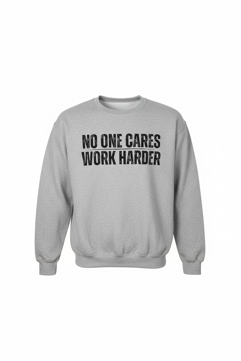 Crewneck Sweatshirt - Work Harder